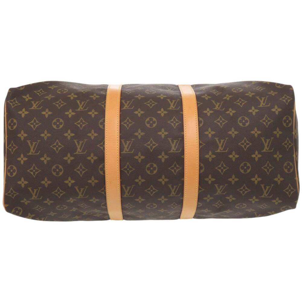 LOUIS VUITTON Authentic Brown Monogram Keepall 50 Boston Bag - Picture 3 of 10